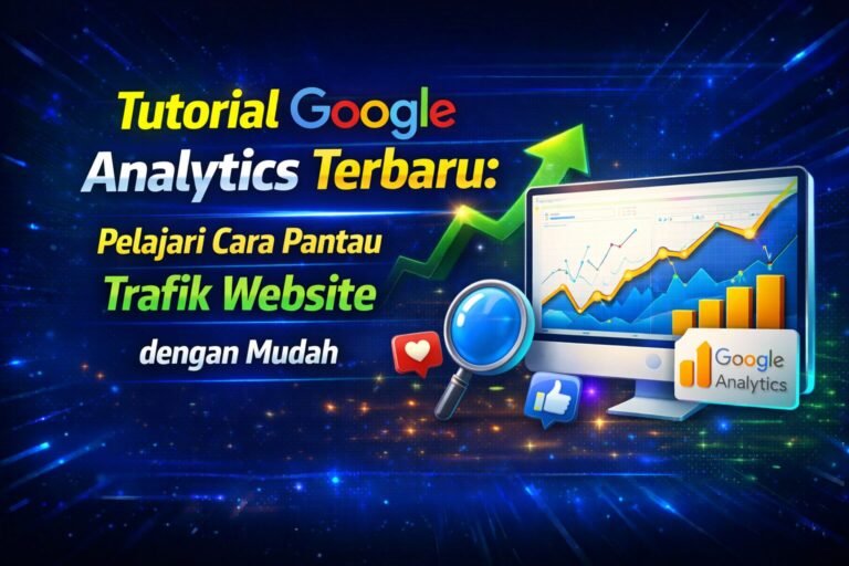 Tutorial Google Analytics Terbaru: Pelajari Cara Pantau Trafik Website dengan Mudah