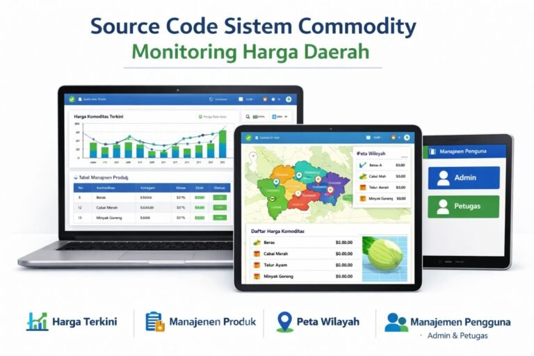 Source Code Sistem Commodity Monitoring Harga Di Daerah