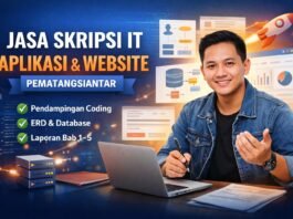 Jasa Skripsi IT Aplikasi dan Website di Pematangsiantar: Pendampingan Coding, Database, dan Laporan