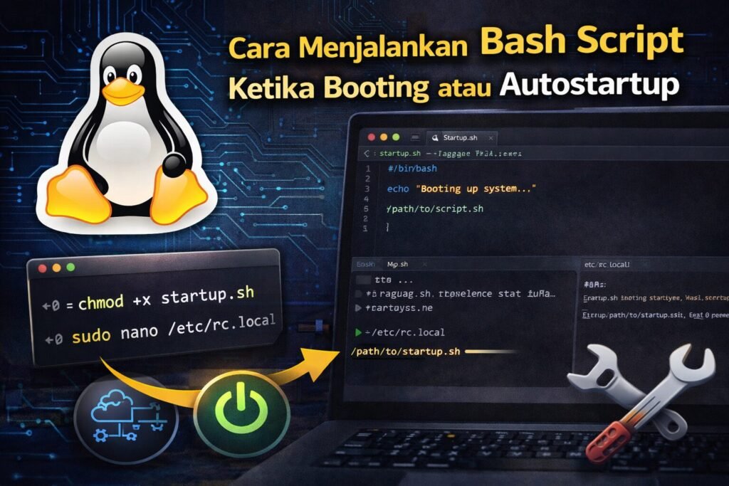 Cara Menjalankan Bash Script Saat Booting Linux (Autostart) Menggunakan systemd Terbaru