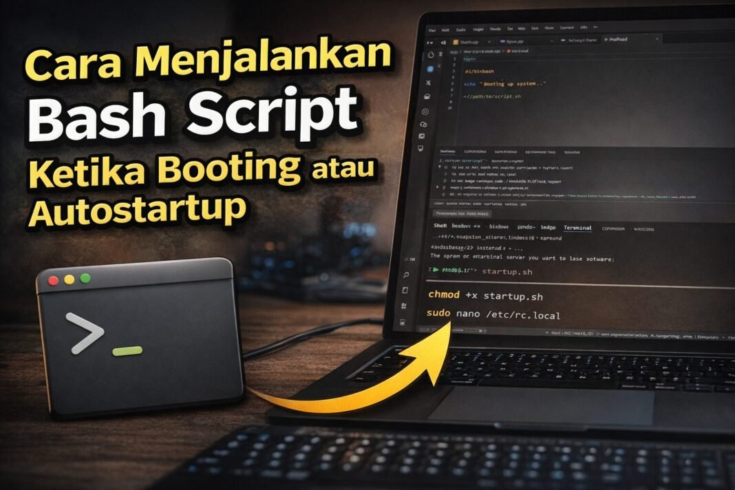 Cara Menjalankan Bash Script Saat Booting Linux Cara Menjalankan Bash Script Saat Booting Linux (Autostart) Menggunakan systemd Terbaru