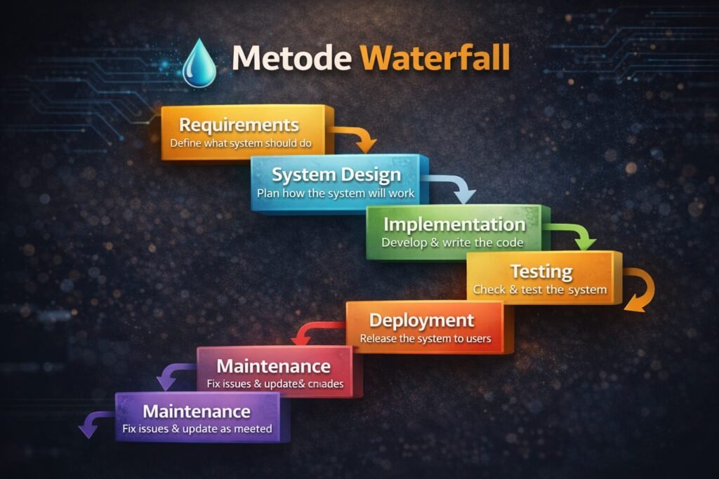 Metode SDLC dalam Pengembangan Software: Waterfall, Prototype, Agile, dan Fountain Beserta Kelebihannya