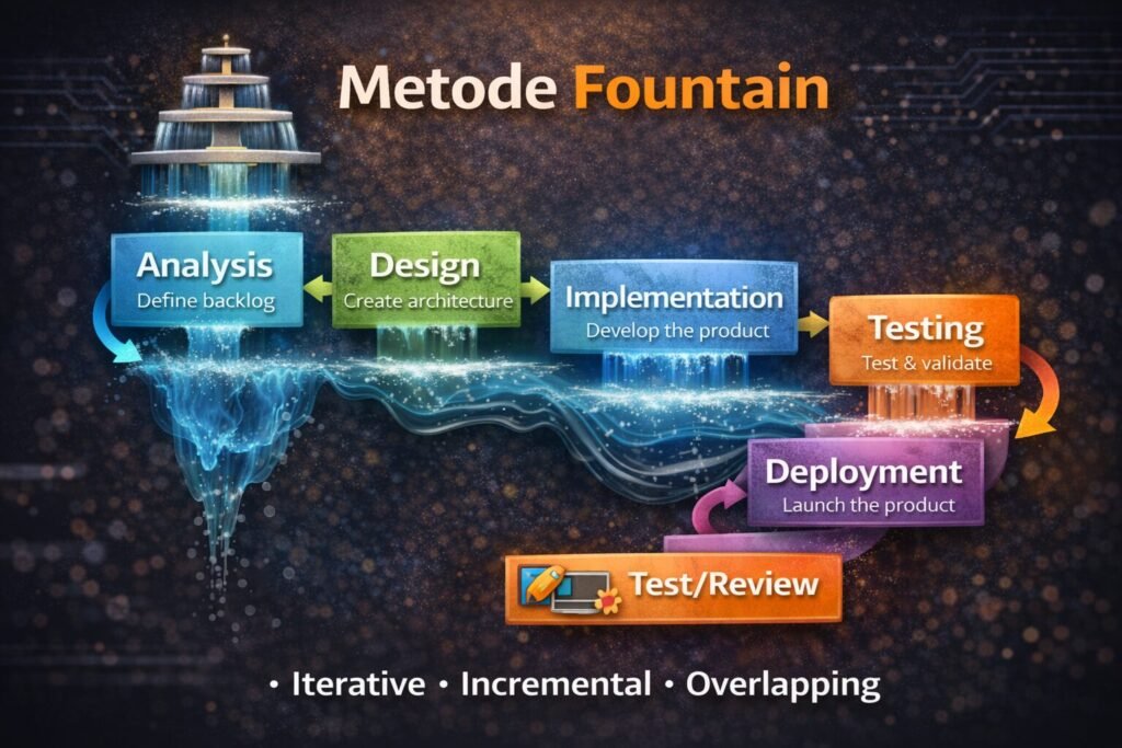 Metode SDLC dalam Pengembangan Software: Waterfall, Prototype, Agile, dan Fountain Beserta Kelebihannya