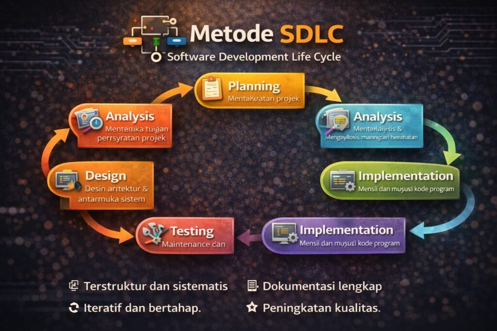Metode SDLC dalam Pengembangan Software Waterfall, Prototype, Agile, dan Fountain Beserta Kelebihannya