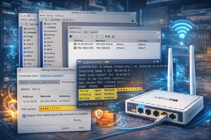 Tutorial Firewall MikroTik Chain Input Lengkap untuk Keamanan Router