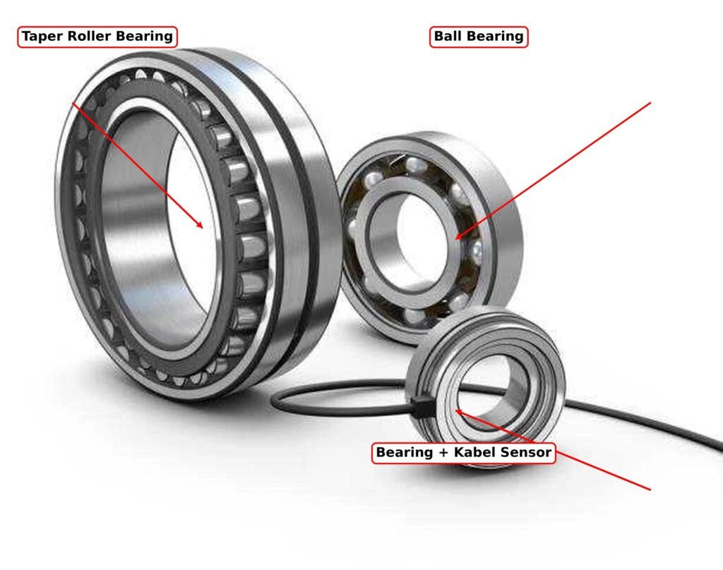 Daftar Kode dan Ukuran Bearing Motor Paling Lengkap (Roda & Kruk As)