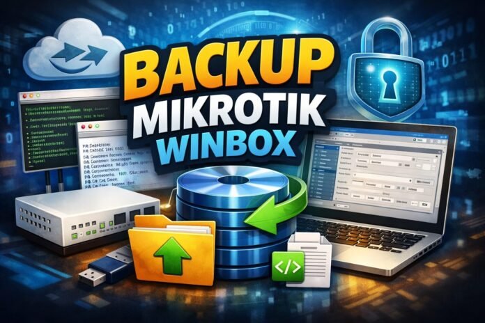 Cara Backup, Export Dan Import Melalui Terminal Di Winbox Mikrotik
