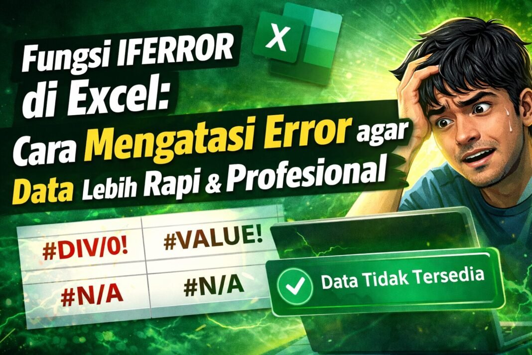 Apa Fungsi IFERROR di Excel Apa Fungsi IFERROR di Excel untuk Atasi Error