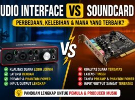 Perbedaan Audio Interface dan Soundcard: Mana yang Lebih Bagus untuk Rekaman?