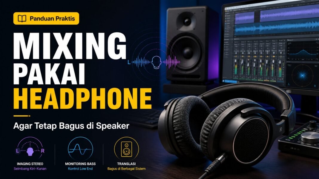 Cara Mixing Menggunakan Headphone agar Hasil Tetap Bagus di Speaker