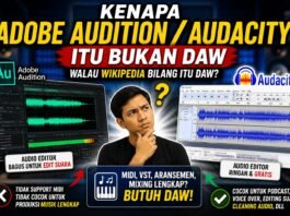 Perbedaan DAW dan Audio Editor yang Wajib Dipahami Pemula