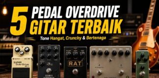 Rekomendasi Pedal Overdrive Gitar untuk Blues, Rock, Metal, dan Pop Rekomendasi Pedal Overdrive Gitar untuk Blues, Rock, Metal, dan Pop