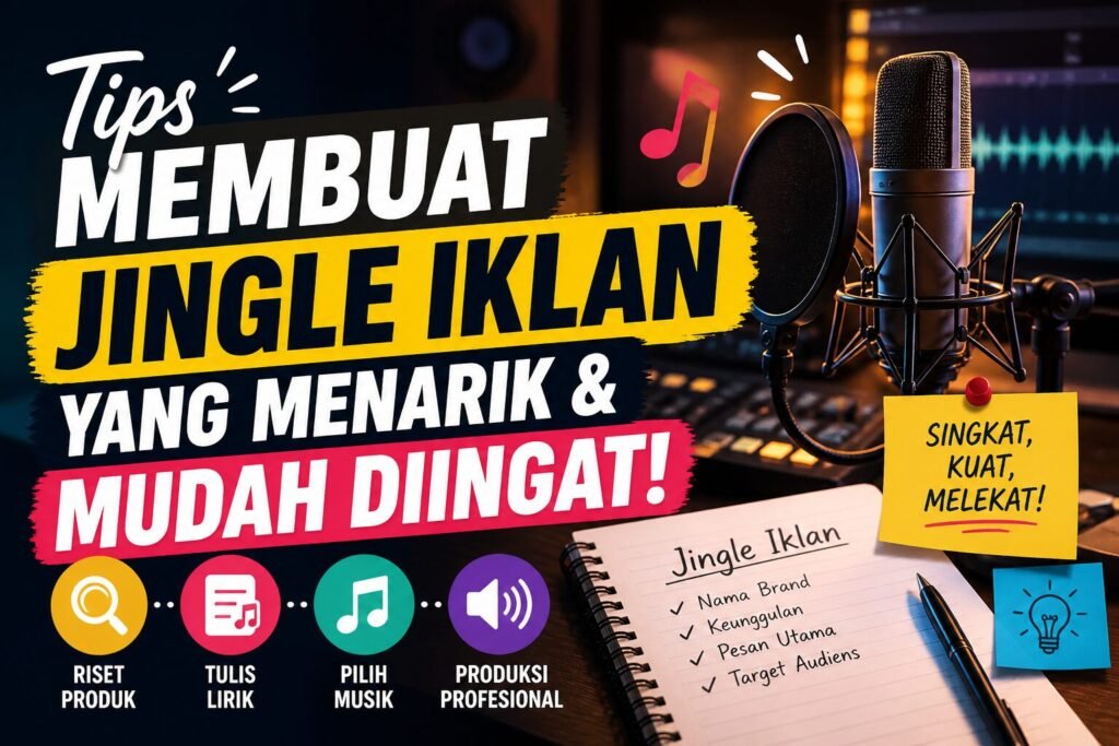 Tips Membuat Jingle Iklan yang Menarik dan Mudah Diingat