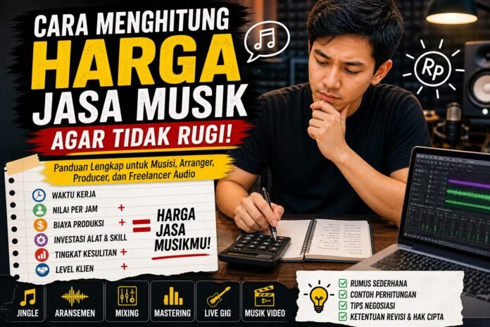 Rumus Harga Jasa Musik untuk Freelancer dan Producer