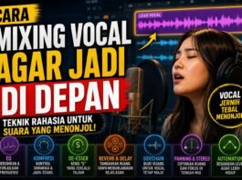 Rahasia Mixing Vocal Jernih dan Menonjol di Dalam Lagu