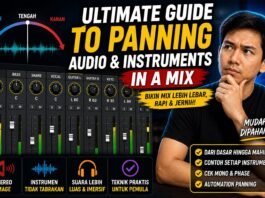 Panduan Panning Audio agar Mixing Lebih Lebar dan Jernih