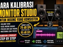 Cara Kalibrasi Monitor Studio agar Hasil Mixing Lebih Konsisten